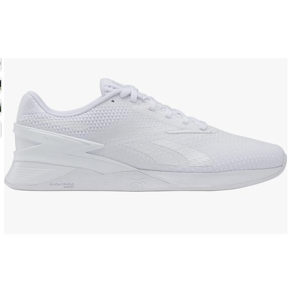 Reebok Unisex Nano X3 Sneaker White/Cold Grey 14 US Men